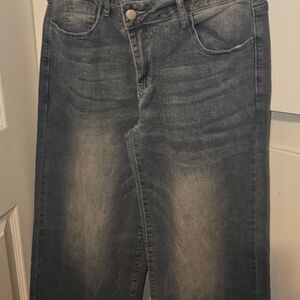 Stylish Gray Denim Jeans